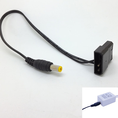 10x PC 4PIN Molex 5.5mm x 2.1mm DC Power cable 12V 2A for RGB control box LED