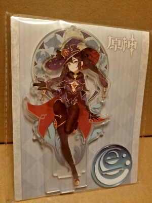 OFFICIAL GENSHIN IMPACT MONA ACRYLIC STAND FIGURE (MIHOYO) NEW SEALED