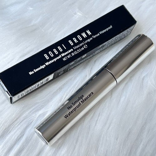 New Bobbi Brown No Smudge Waterproof Mascara ~Black~Full Size 5.5 ml/0.18 oz - 第 2/3 張圖片
