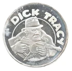 1 Troy Oz Silver Art Round Dick Tracy *0677