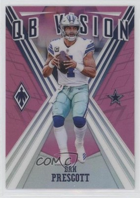 2019 Panini Phoenix QB Vision Pink 85/199 Dak Prescott #15 rf2