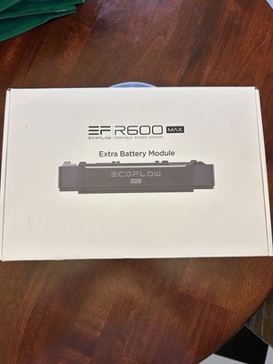 EcoFlow R600 MAX Portable Battery Station/Extra Battery Module