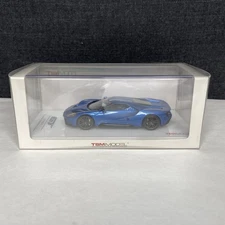 TSM Model 2015 Ford GT NAIAS Metallic Blue 1:43 Scale TSM154375