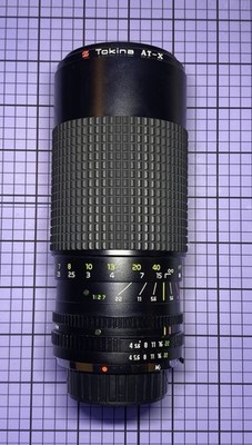 Tokina  AT-X  50-250mm  1:4-5,6  für Minolta . Top Zustand