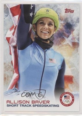 2014 Topps US Olympic & Paralympic Team and Hopefuls Allison Baver #6 1md