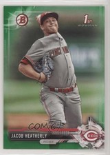 2017 Bowman Draft Green 6/99 Jacob Heatherly #BD-18 2u3