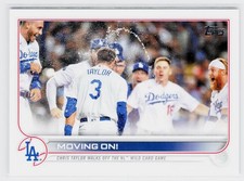 Moving On! 2022 Topps 1st Edition #238 Los Angeles Dodgers