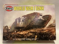 Airfix 61315-4 Series 1 World War I Tank HO/OO Model Kit - Boxed