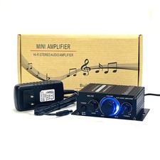 Hi-Fi Stereo Amplifier Adapter Car Home Audio Power Amplifier AMP FM 400 Watts