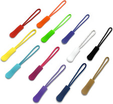 120Pcs Pulls Nylon Cord Zipper Tag Extension Pulls Fixer Cord Zipper Tag Replace