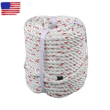 1/2 inch x 120 feet Arborist Bull Rope Tree Hoist Rigging Line Polyester Rope