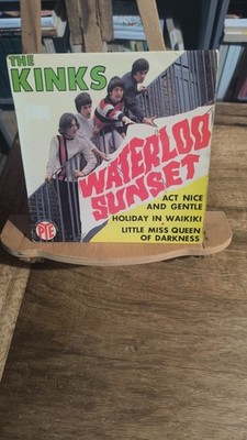 THE KINKS ''WATERLOO SUNSET'' EP ORIGINAL FRANKREICH (1967) - REF: PNV24194 - PYE-
