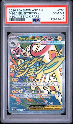 Mega Eelektross ex graded PSA 10 for sale on eBay
