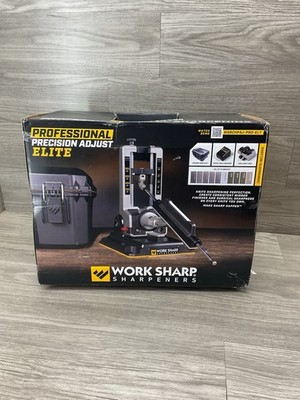 Work Sharp Professional Precision Adjust Elite Set Knife Sharpener value combo