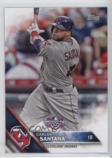 2016 Topps Opening Day Carlos Santana #OD-3 t3w