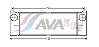 LadeluftküHler Ava Clever Choice MSA4371 FüR Viano Mercedes W639 Vito Mixto Bus