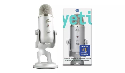 Blue Microphones Yeti USB Microphone - Silver for sale online