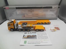 WSI 9431 W.J. Law Volvo FH Globe 8X4 Euro Low Loader & Interdolly 1:50 Scale