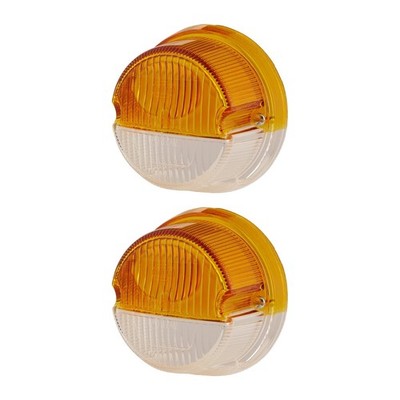 2 Lichtscheiben Rückleuchte rechts mit Licht Halogen HELLA für u.a. MASSEY