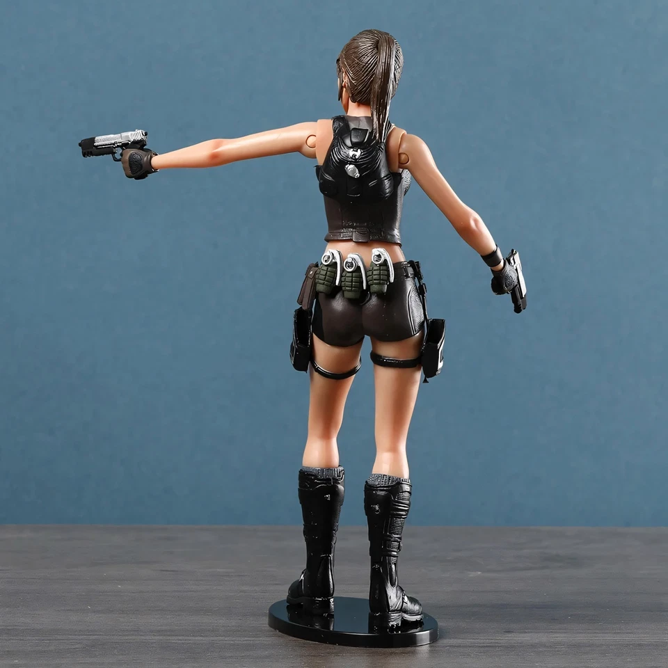✅ Figurine NECA Lara Croft Tomb Raider Underworld 18cm Collection Jeu Vidéo Cade - Photo 4/4