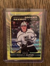 21-22 O-Pee-Chee Platinum - Marquee Rookies Rasmus Kupari #232 Neon Yellow Surge