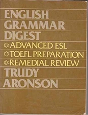 English Grammar Digest - Paperback, by Aronson Trudy - Acceptable