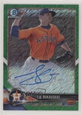 2018 Bowman Chrome Prospect Green Shimmer Refractor /99 JB Bukauskas Auto 0g4