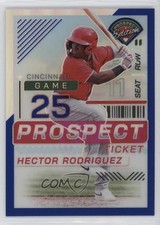 2024 Panini Prospect Edition Blue Prizm 128/149 Hector Rodriguez #66 16wc