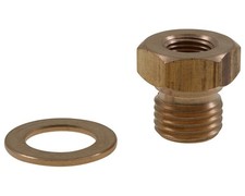 Gewinde Adapter M14x1,5 f&uuml;r &Ouml;ldruck &Ouml;ltemperatur Geber 1/8 Zoll 27nptf universal