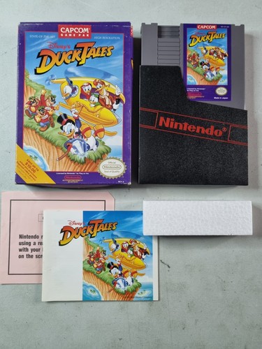 Disney's DuckTales Nintendo Entertainment System NES, 1989 CIB komplett getestet