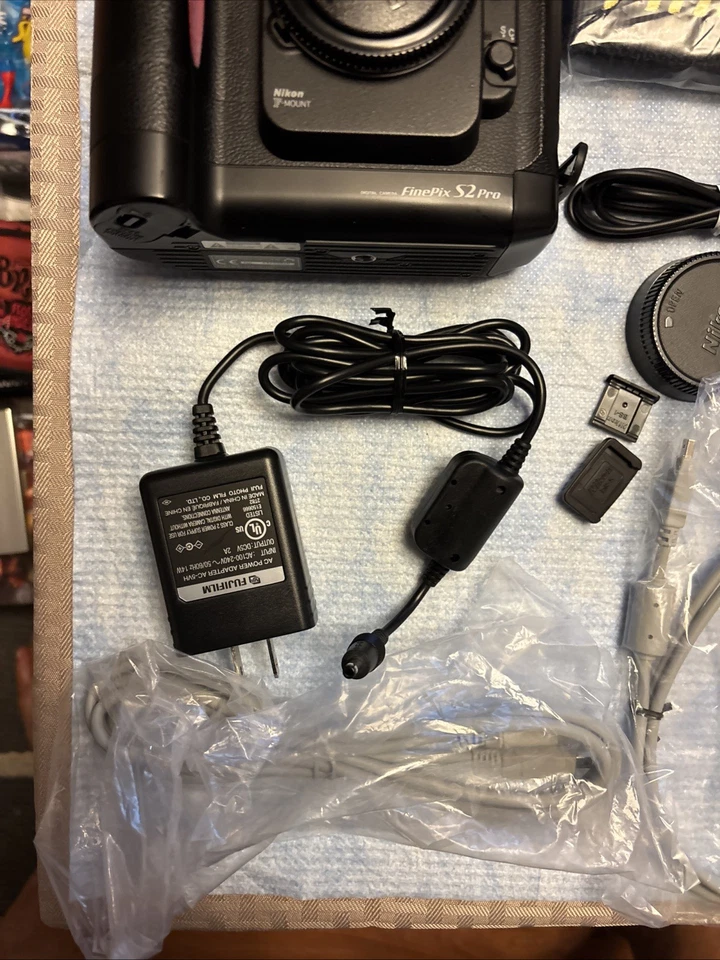 Fujifilm Camera Body FinePix Digital S2Pro 6.2MP Nikon F Mount Tested Works - Image 3 of 4