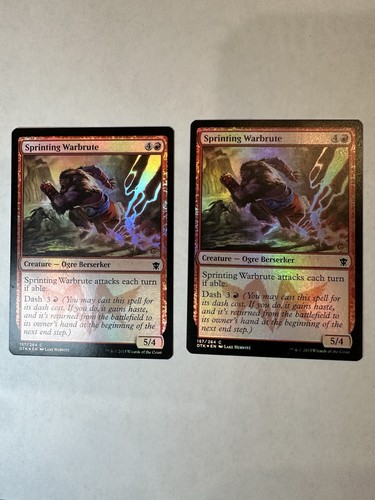 Magic The Gathering - Pristine Skywise Foil Card - Dragons Of Tarkir, Rare, 6/4 Flying Dragon Creature - View #9