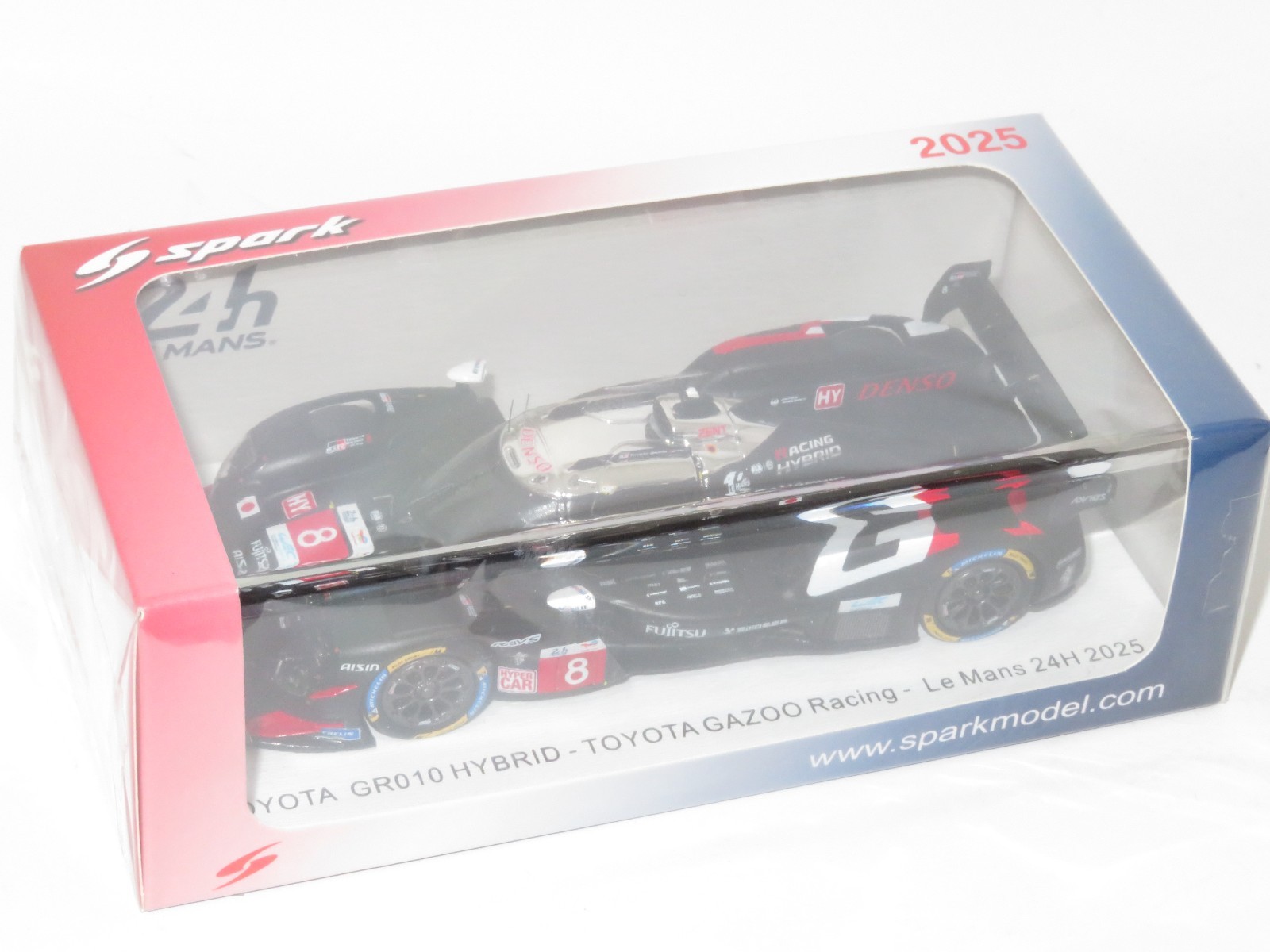 1/43 Toyota GR010 Hybrid  Toyota Gazoo Racing  Le Mans 24 Hrs 2025 #8