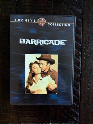 Barricade DVD Out of Print RARE Warner Archive Collection Classic Western OOP
