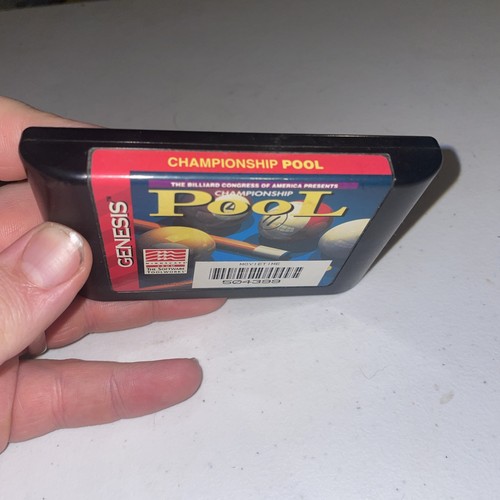 Championship Pool - Sega Genesis - Bild 2 von 4