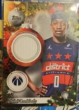 2025-26 Topps Holiday Bilal Coulibaly Player Game Used Patch Card PR-BC!!