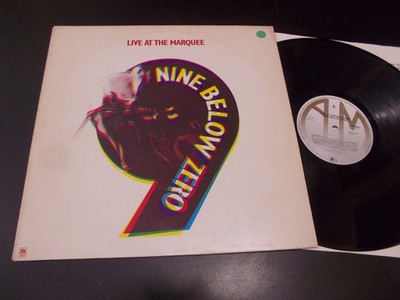 Nine Below Zero  ''Live At The Marquee'' LP A&M Records - AMLE 68515