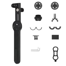 Bike Computer Mount Cycling Accessories Extension Camera Bracket Headlight;