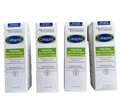 4 Pack Cetaphil Hydrating Eye Gel Cream Sensitive Skin