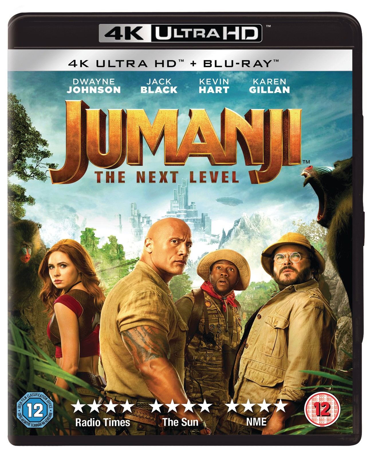 Jumanji: The Next Level (4K UHD Blu-ray) Danny DeVito Danny Glover Morgan Turner