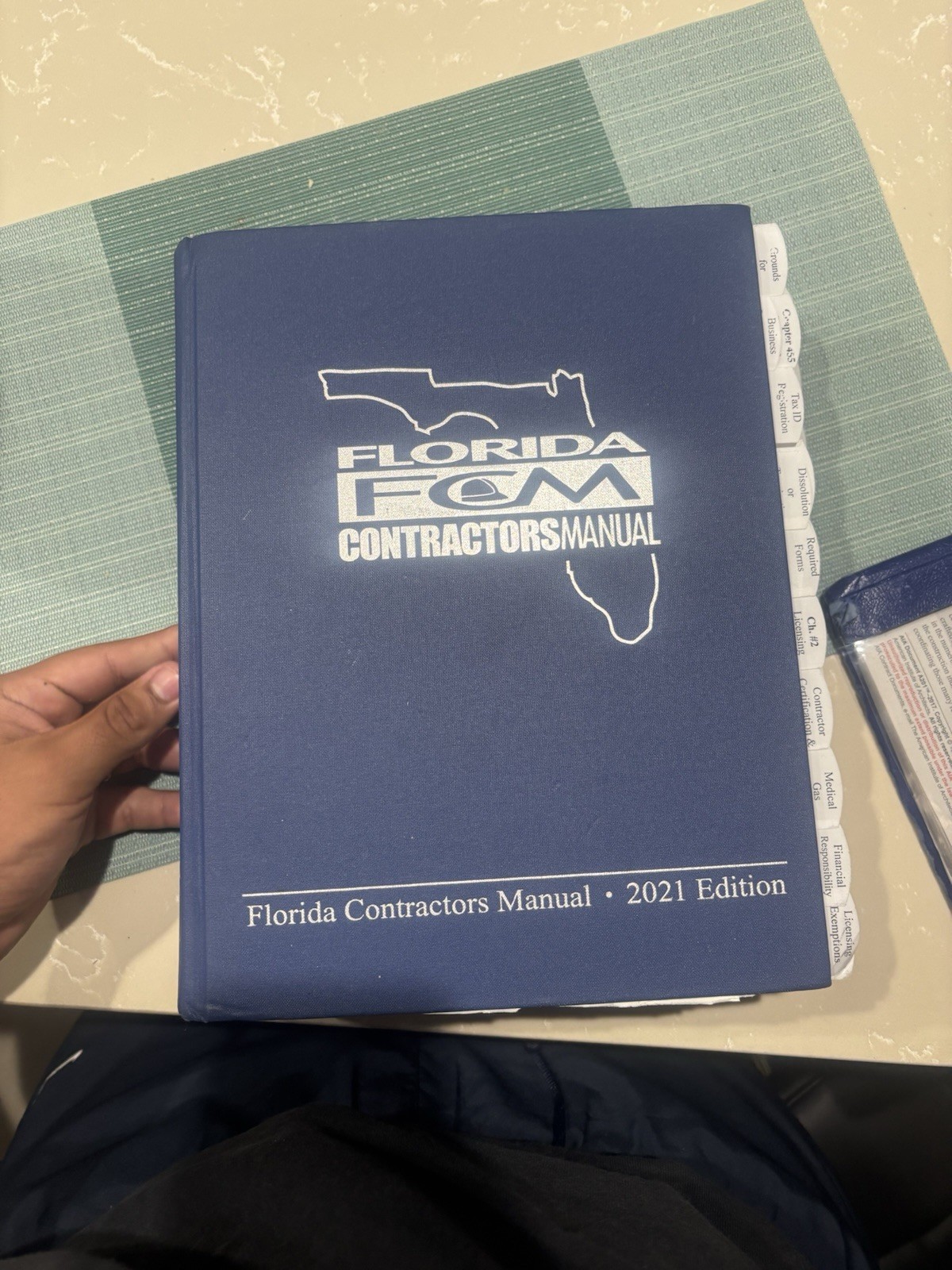 Business  and Finance Exam Books( CM, BFA, AIA Doc) Highlighted And Tabbed