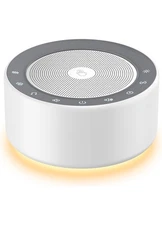 Kipcush K3 Sleep Sound Machine30 High Fidelity Soundtracks, 7 Colors Night Light