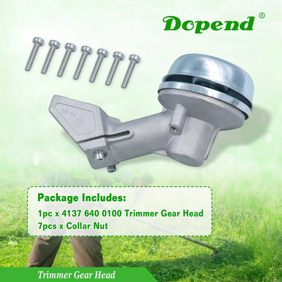 Dopend Trimmer Gear Head for Stihl FS55 FS55R FS56 FS56RC FS85 FS90 Black - Image 4 of 4