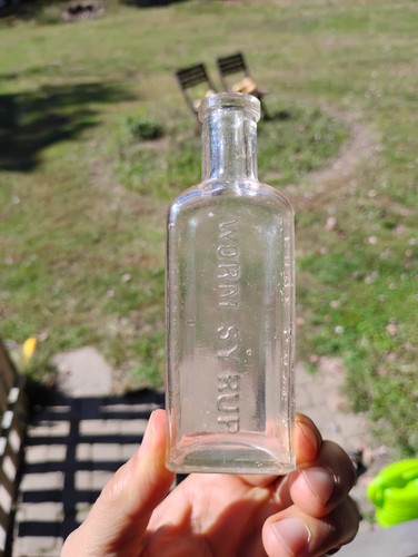 PROF. LOW'S WORM SYRUP PA PENN vintage Medicine Bottle | eBay