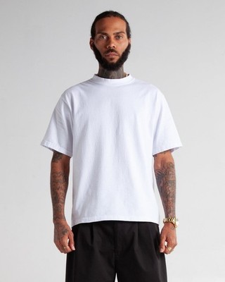Shaka Wear Men's Cropped T-Shirt 7.5 oz Max Heavyweight 