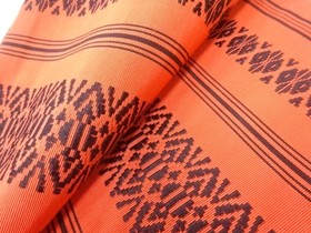 7577117: JAPANESE KIMONO JAPANESE NAGOYA OBI / CHIKUZEN HAKATA