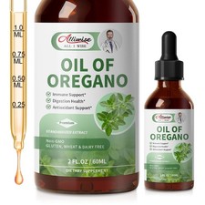 Oil of Oregano with Black Seed Oil  Vitamin Drops Carvacrol Immue Support