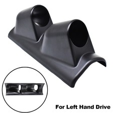 UNIVERSAL 2" 52MM LEFT DUAL HOLE GAUGE POD PILLAR METER MOUNT HOLDER RACING gallery