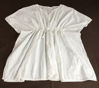 Zara Girls Openwork Caftan Mini-sequin Cover Up One Size (K603)