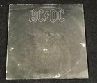 AC/DC BACK IN BLACK EMBOSSED COVER 12" VINYL LP 1980 ATLANTIC RECORDS SD16018